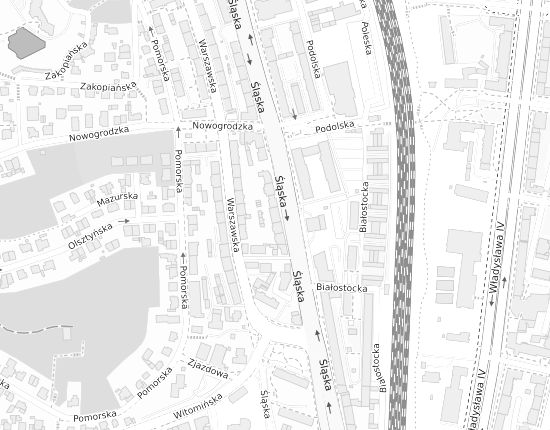 Mapa z adresem organizacji