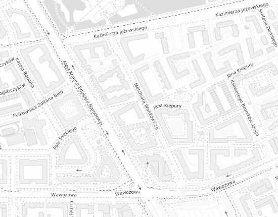 Mapa z adresem organizacji
