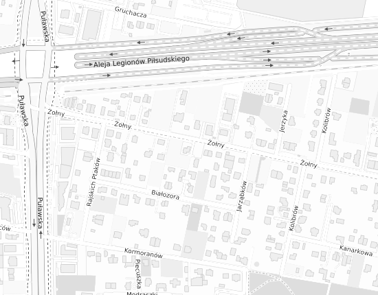 Mapa z adresem organizacji