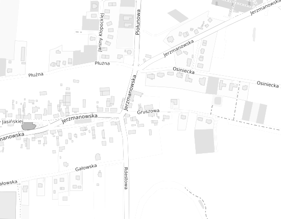 Mapa z adresem organizacji
