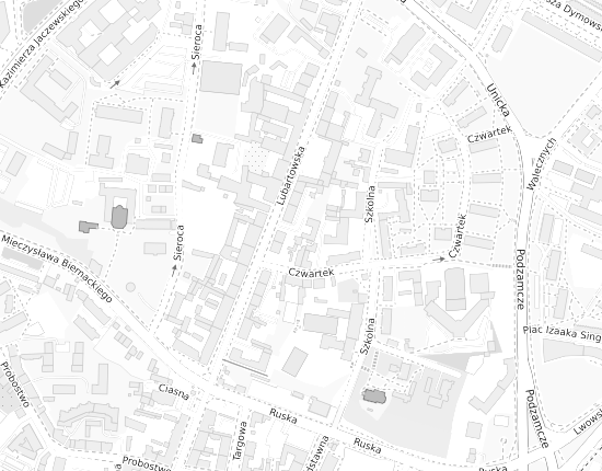 Mapa z adresem organizacji