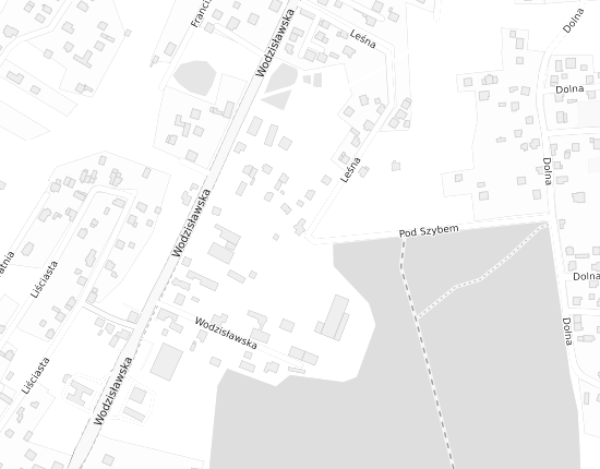 Mapa z adresem organizacji