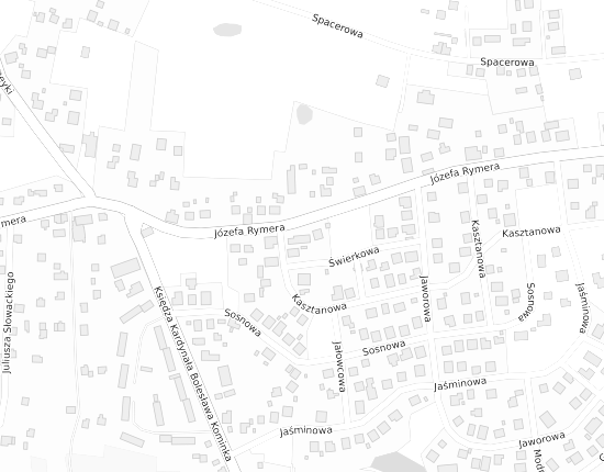 Mapa z adresem organizacji