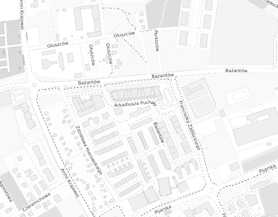 Mapa z adresem organizacji