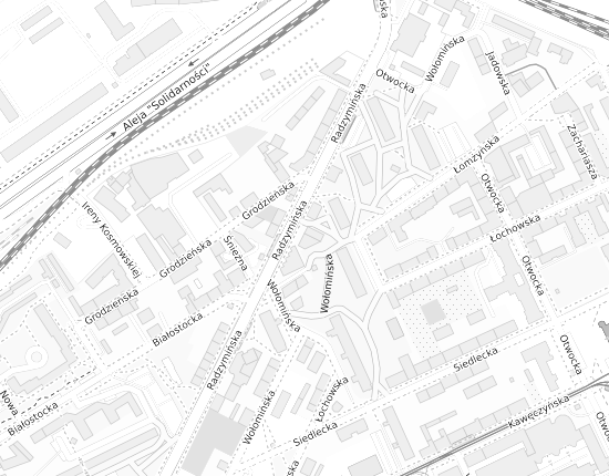 Mapa z adresem organizacji