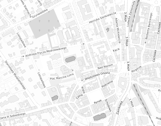 Mapa z adresem organizacji