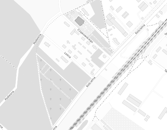 Mapa z adresem organizacji