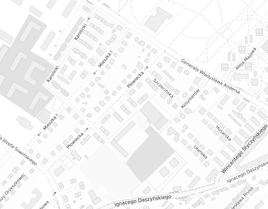 Mapa z adresem organizacji