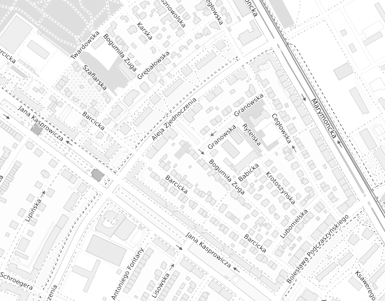 Mapa z adresem organizacji
