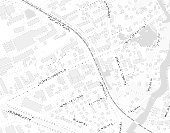 Mapa z adresem organizacji