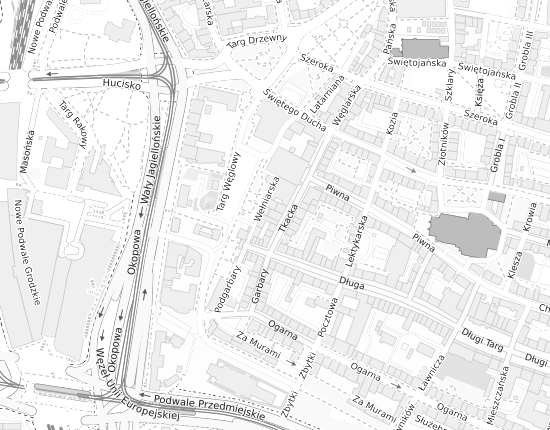 Mapa z adresem organizacji