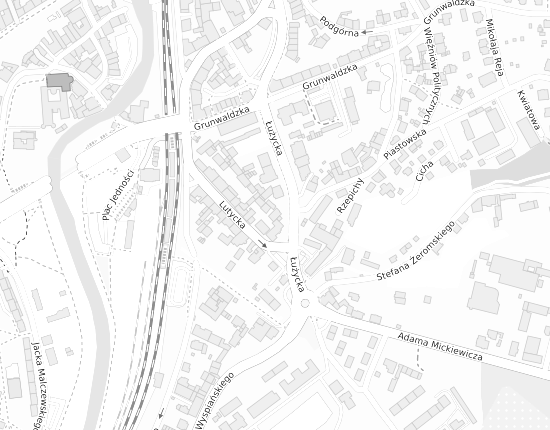 Mapa z adresem organizacji