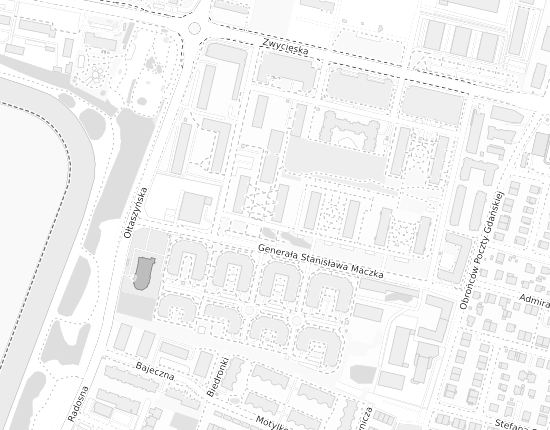 Mapa z adresem organizacji