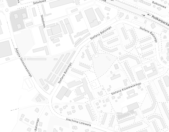 Mapa z adresem organizacji