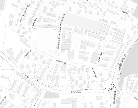 Mapa z adresem organizacji