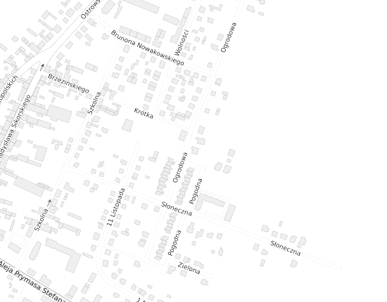Mapa z adresem organizacji