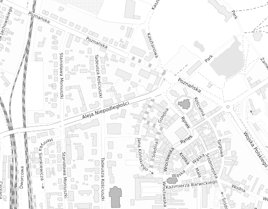 Mapa z adresem organizacji
