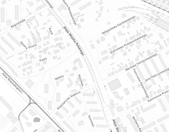 Mapa z adresem organizacji