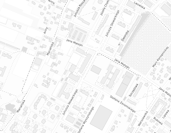 Mapa z adresem organizacji