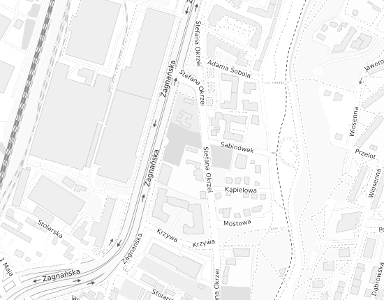 Mapa z adresem organizacji
