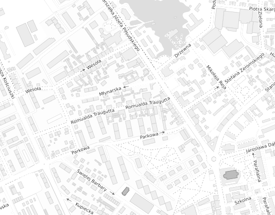 Mapa z adresem organizacji
