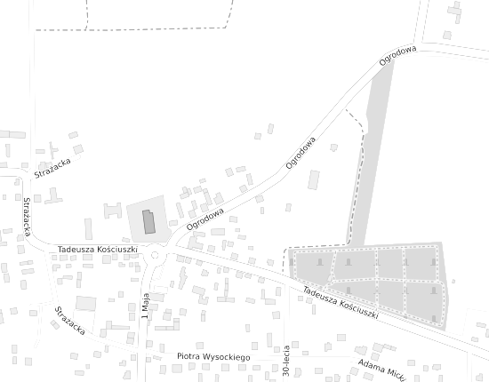 Mapa z adresem organizacji