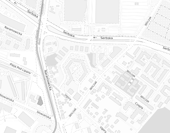 Mapa z adresem organizacji