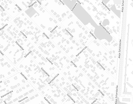 Mapa z adresem organizacji
