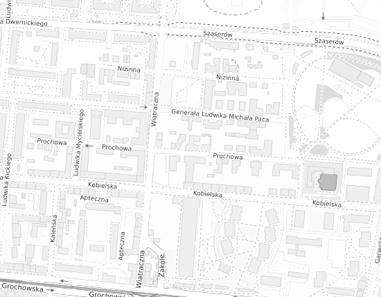 Mapa z adresem organizacji