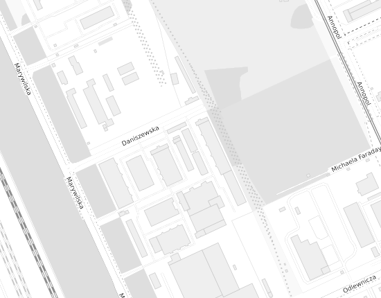 Mapa z adresem organizacji