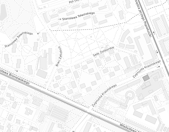 Mapa z adresem organizacji