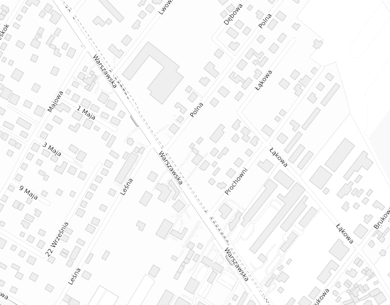 Mapa z adresem organizacji