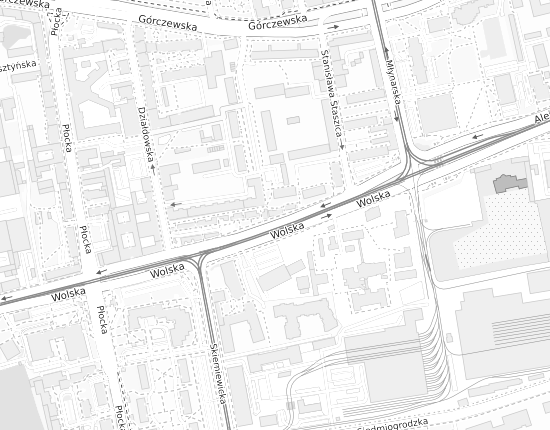 Mapa z adresem organizacji