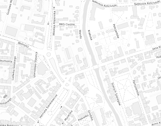 Mapa z adresem organizacji