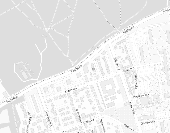 Mapa z adresem organizacji