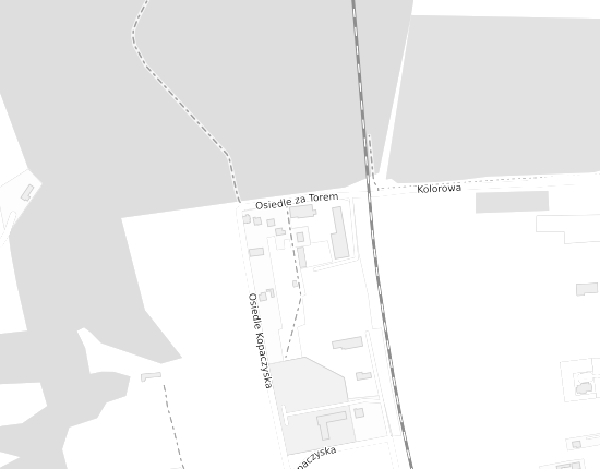 Mapa z adresem organizacji