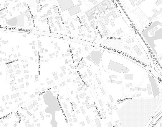 Mapa z adresem organizacji