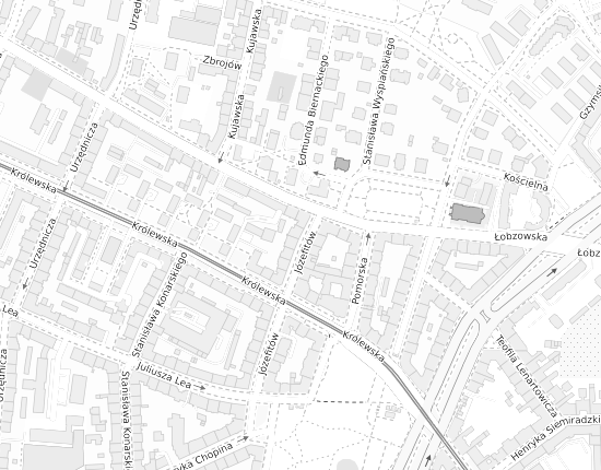 Mapa z adresem organizacji