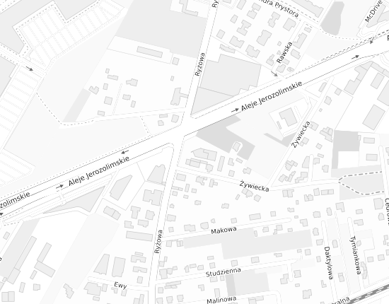 Mapa z adresem organizacji
