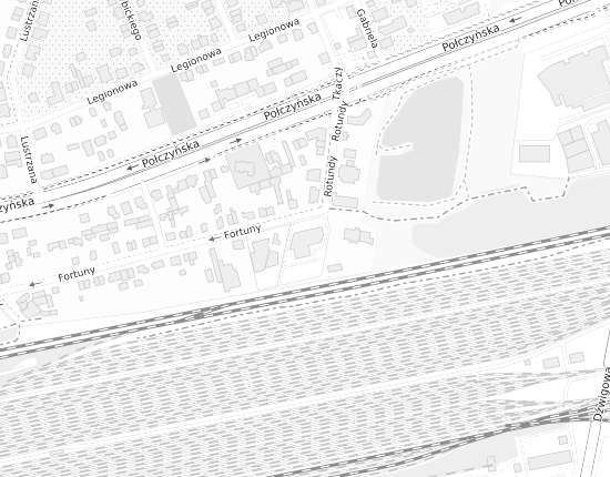 Mapa z adresem organizacji