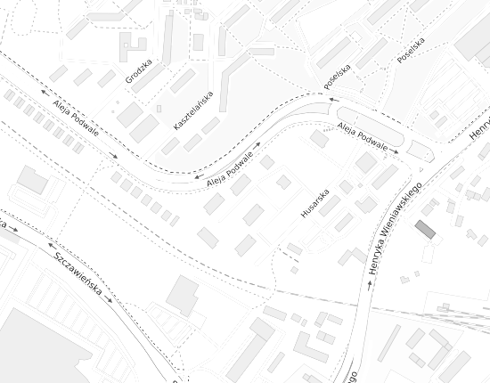 Mapa z adresem organizacji