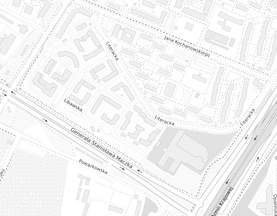 Mapa z adresem organizacji