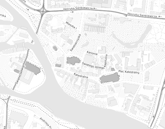 Mapa z adresem organizacji