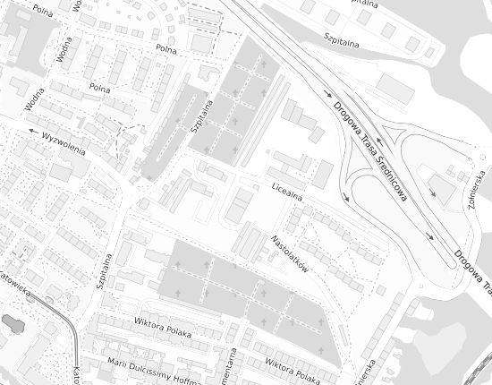 Mapa z adresem organizacji