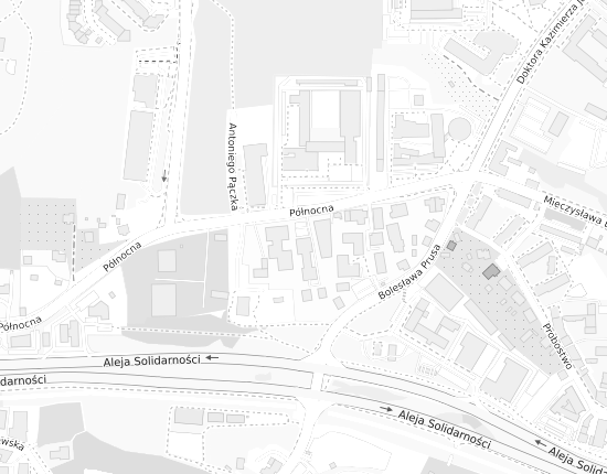 Mapa z adresem organizacji