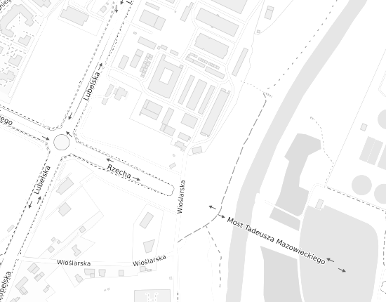 Mapa z adresem organizacji