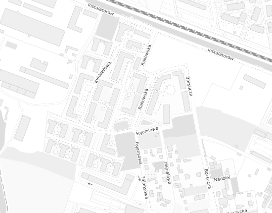 Mapa z adresem organizacji