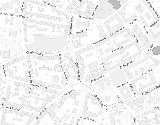 Mapa z adresem organizacji