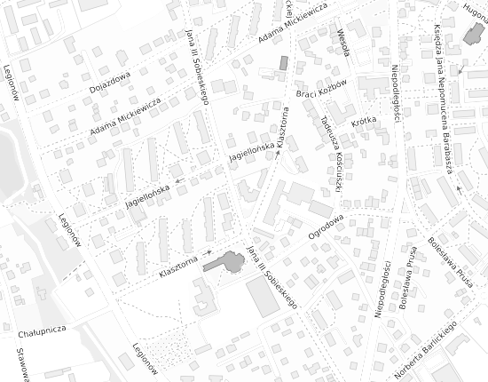 Mapa z adresem organizacji