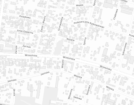 Mapa z adresem organizacji